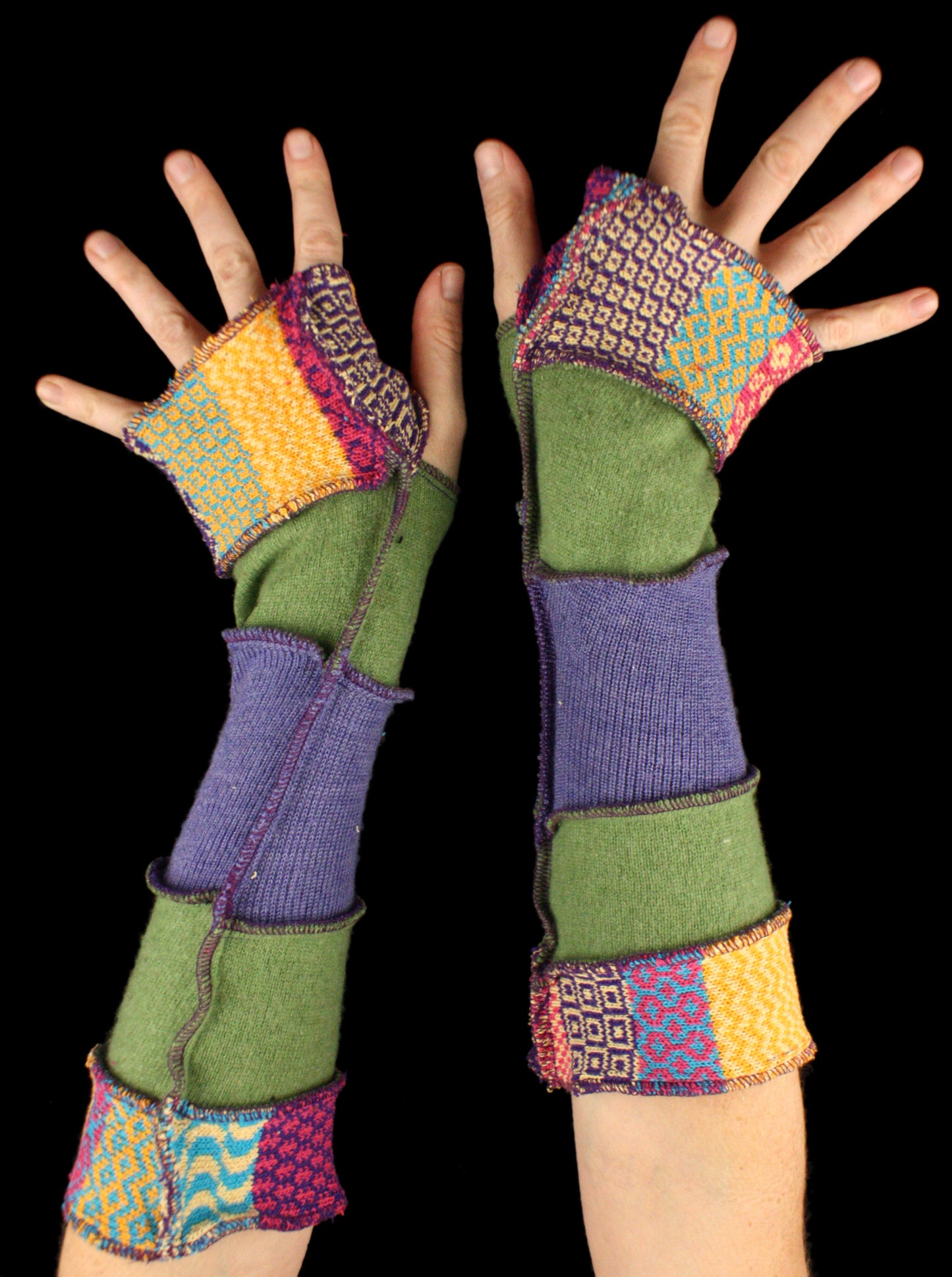 Arm Warmers - made from upcycled sweaters