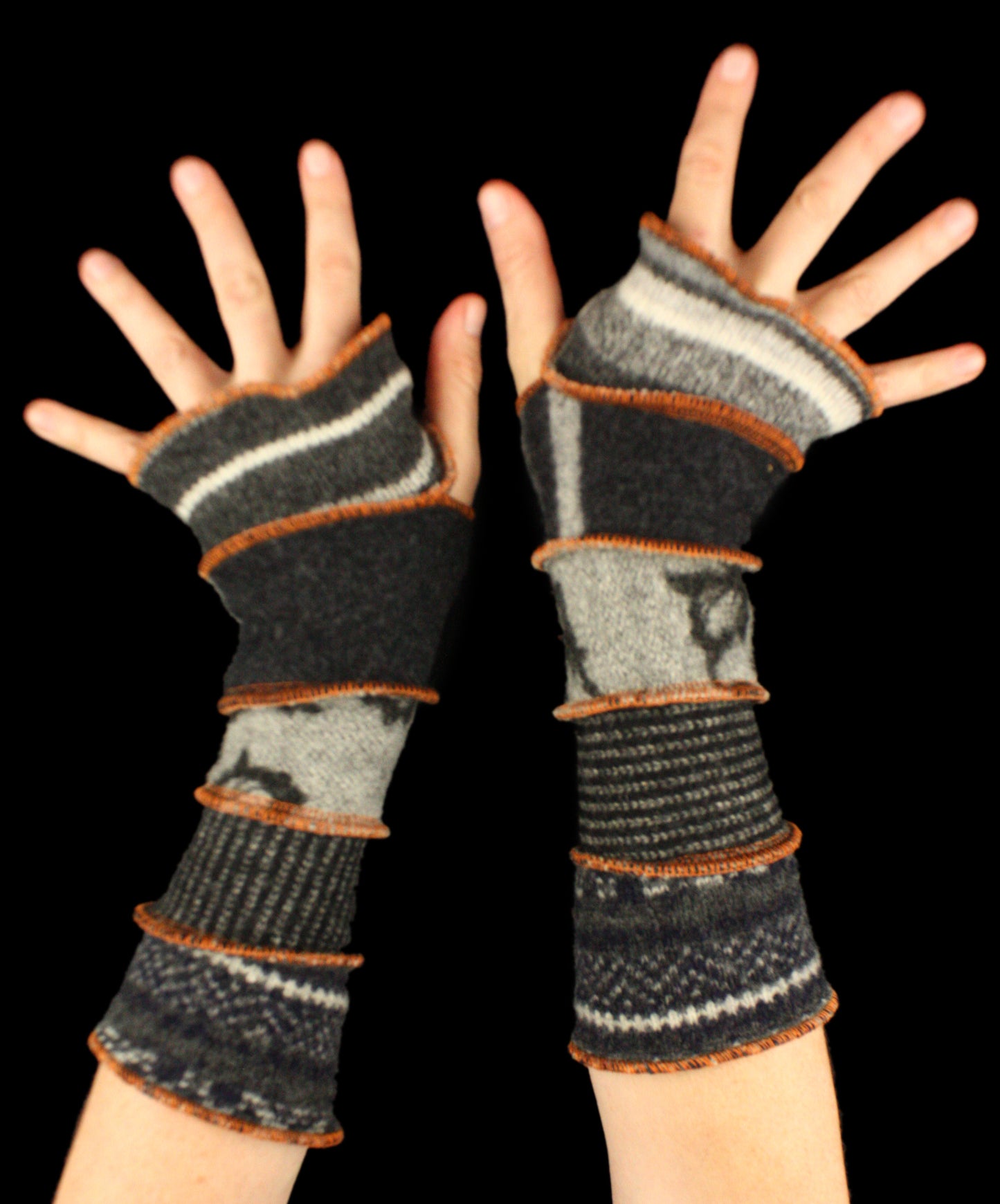 Arm Warmers - made from upcycled sweaters