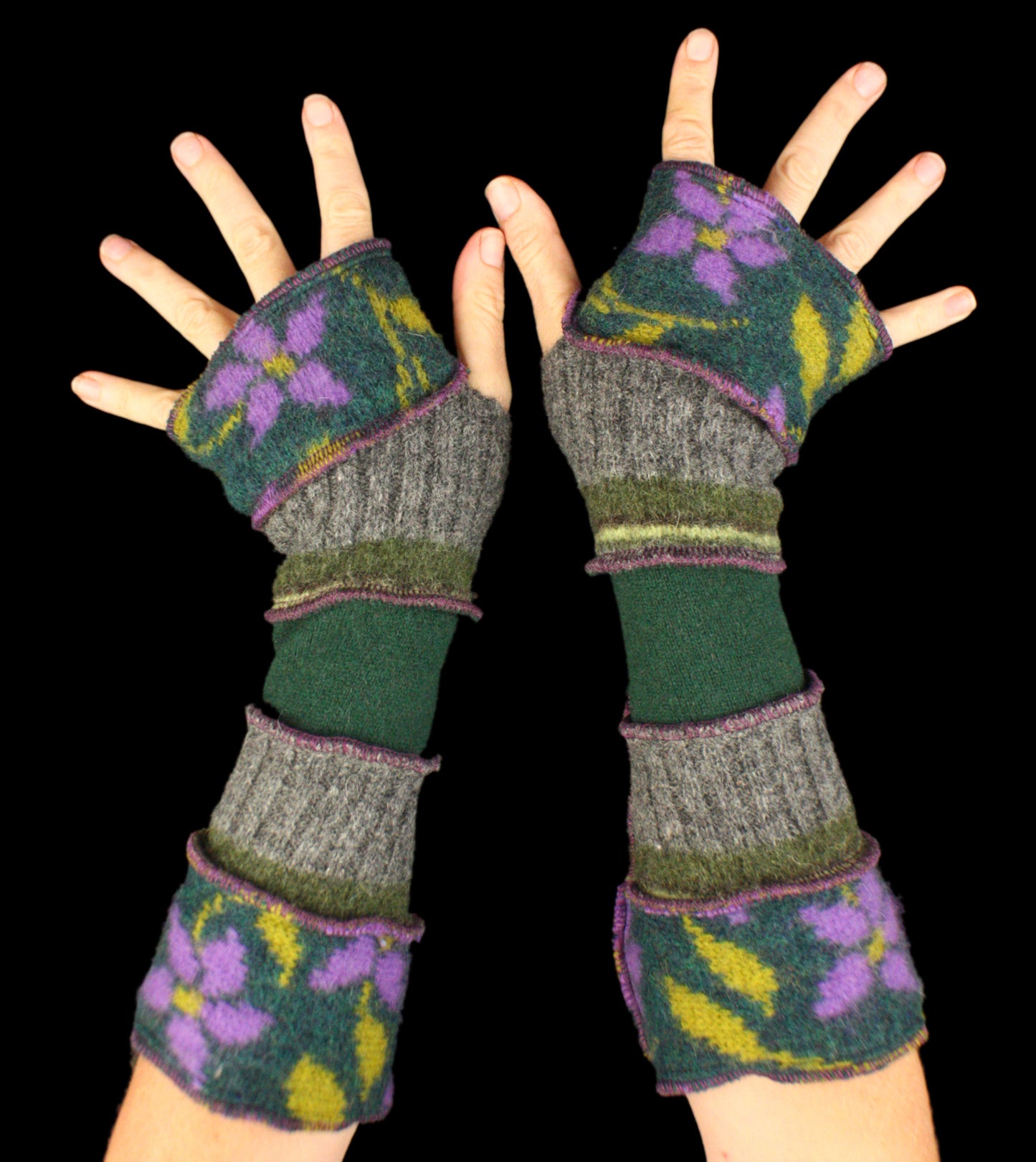 Arm Warmers - made from upcycled sweaters