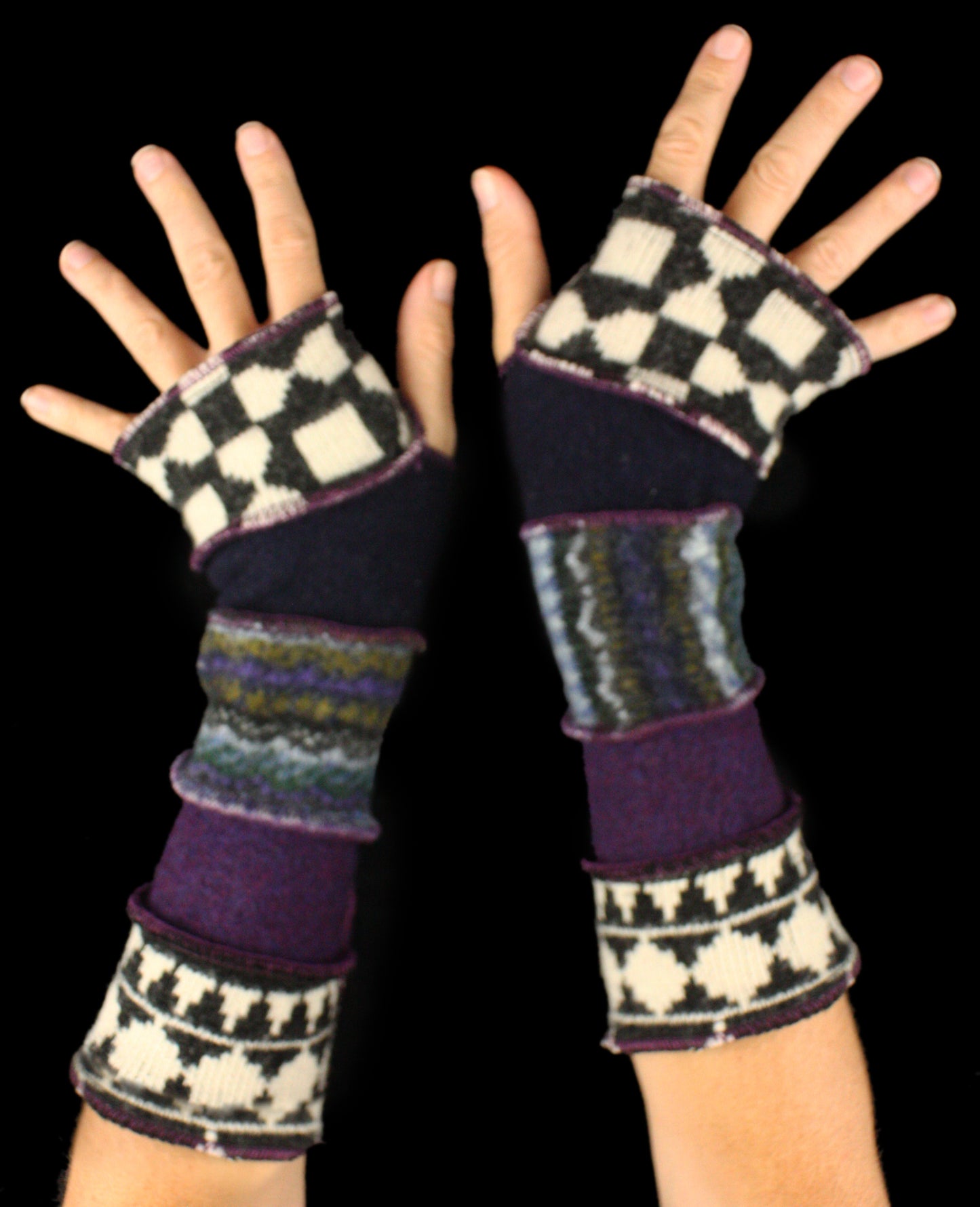 Arm Warmers - made from upcycled sweaters