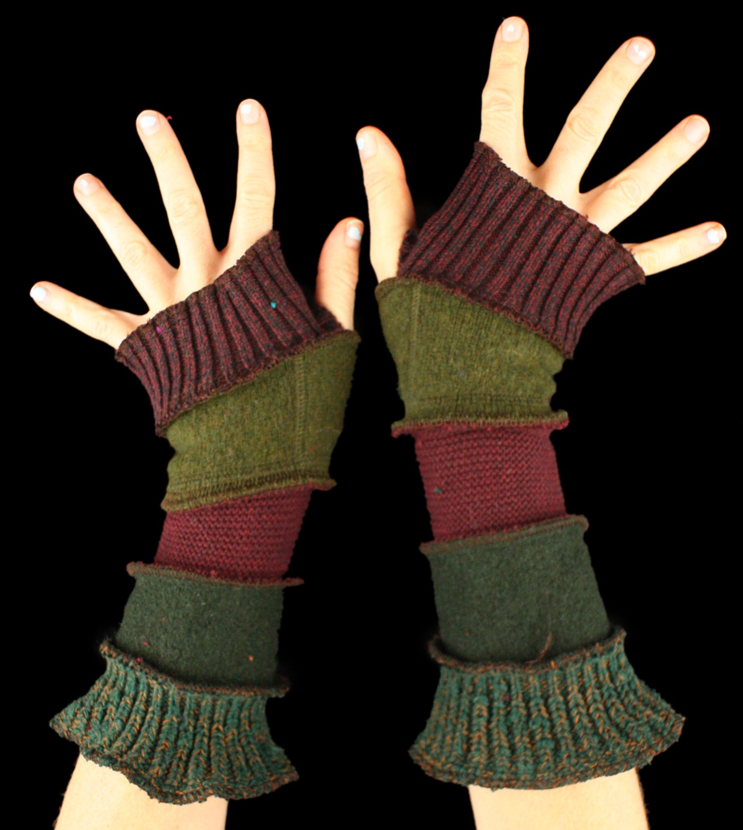 Arm Warmers - made from upcycled sweaters