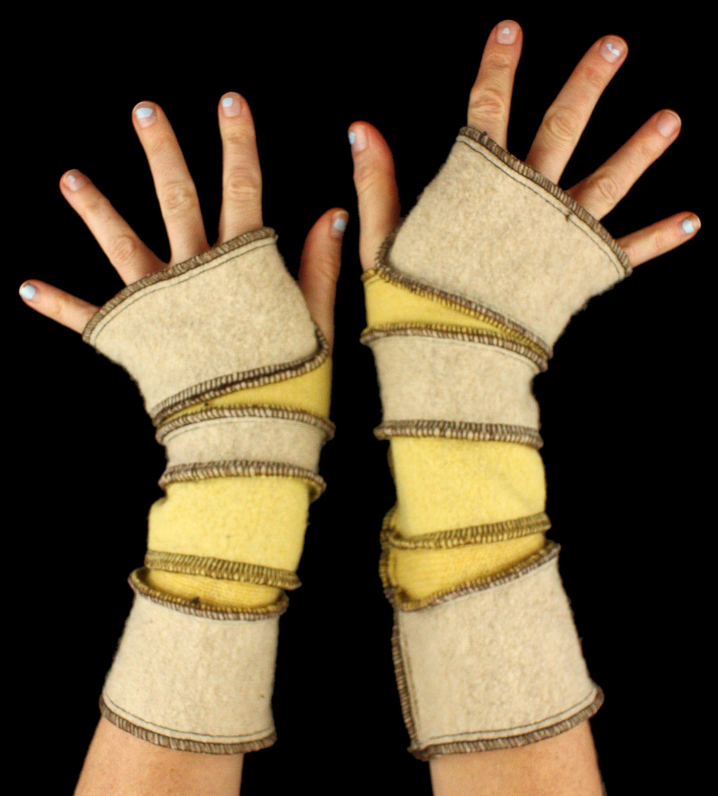 Arm Warmers - made from upcycled sweaters