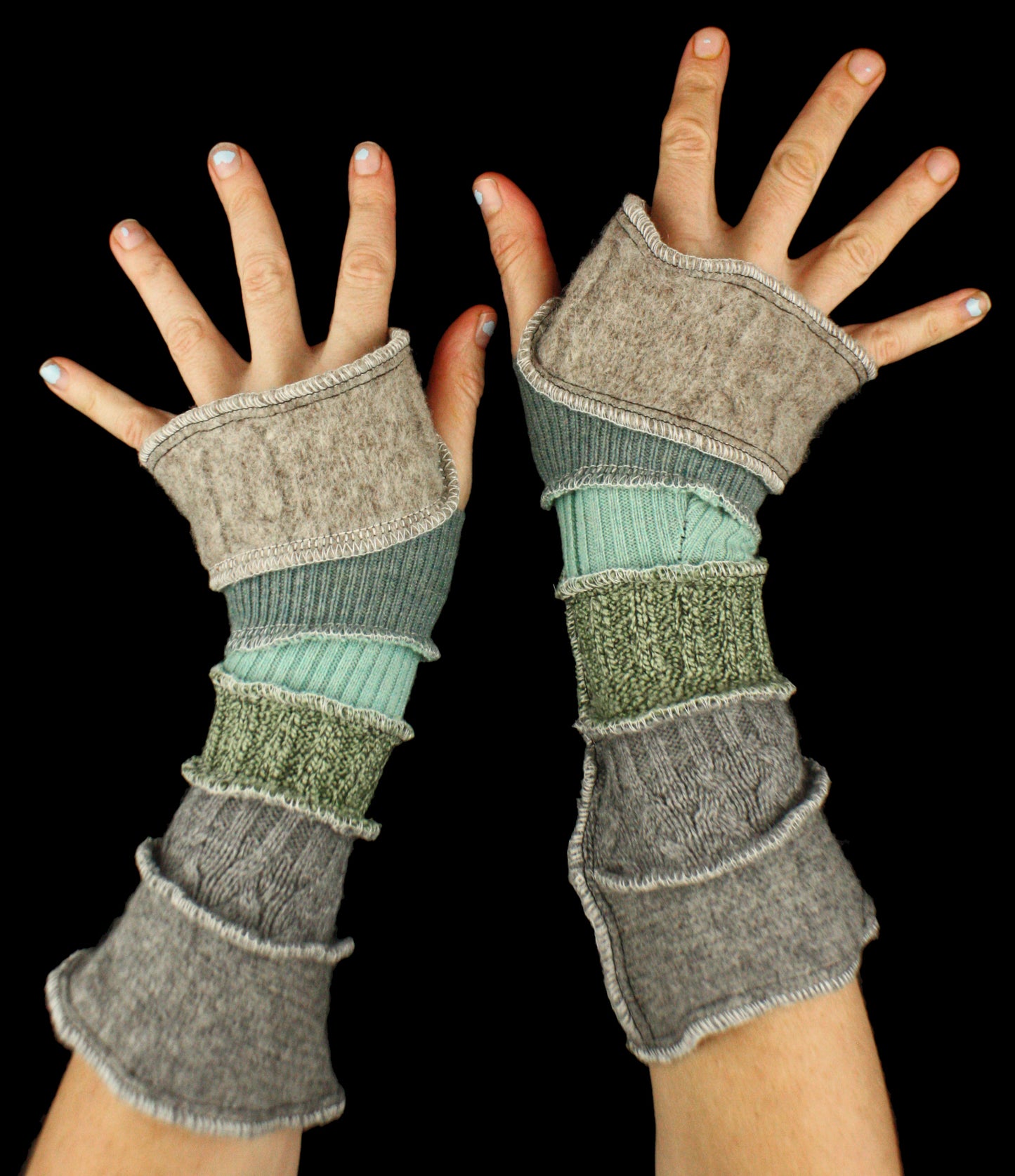 Arm Warmers - made from upcycled sweaters