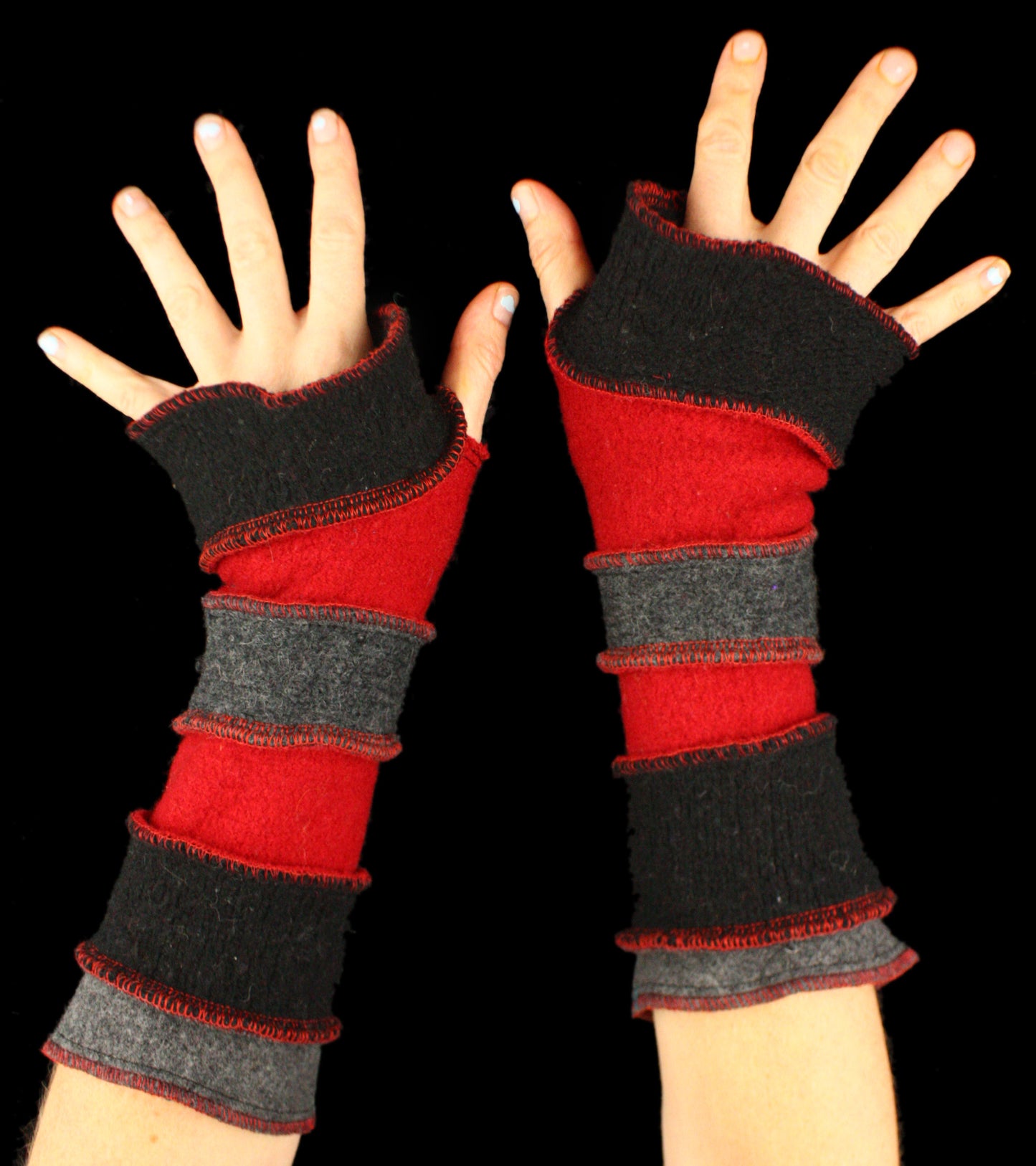 Arm Warmers - made from upcycled sweaters