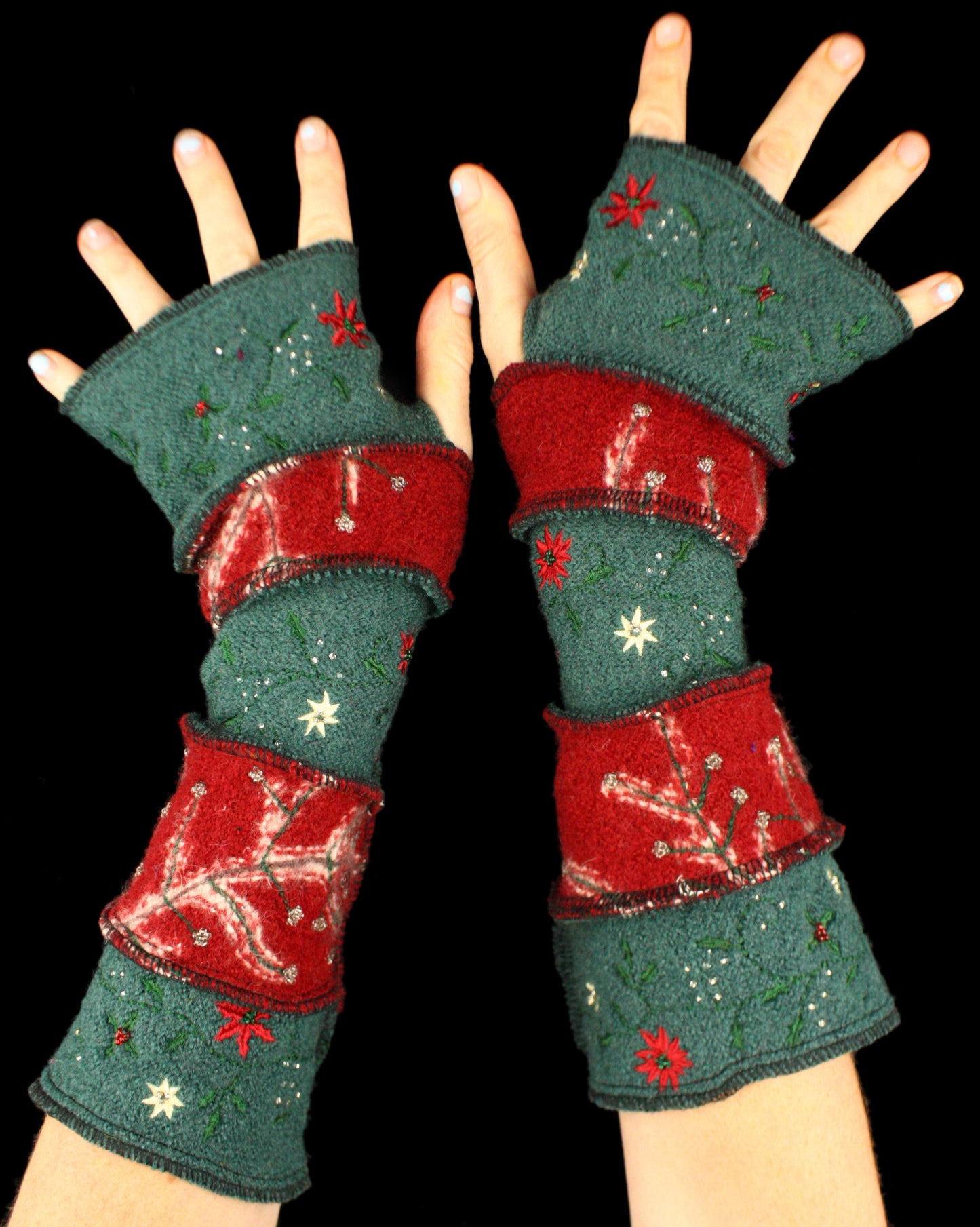 Arm Warmers - made from upcycled sweaters