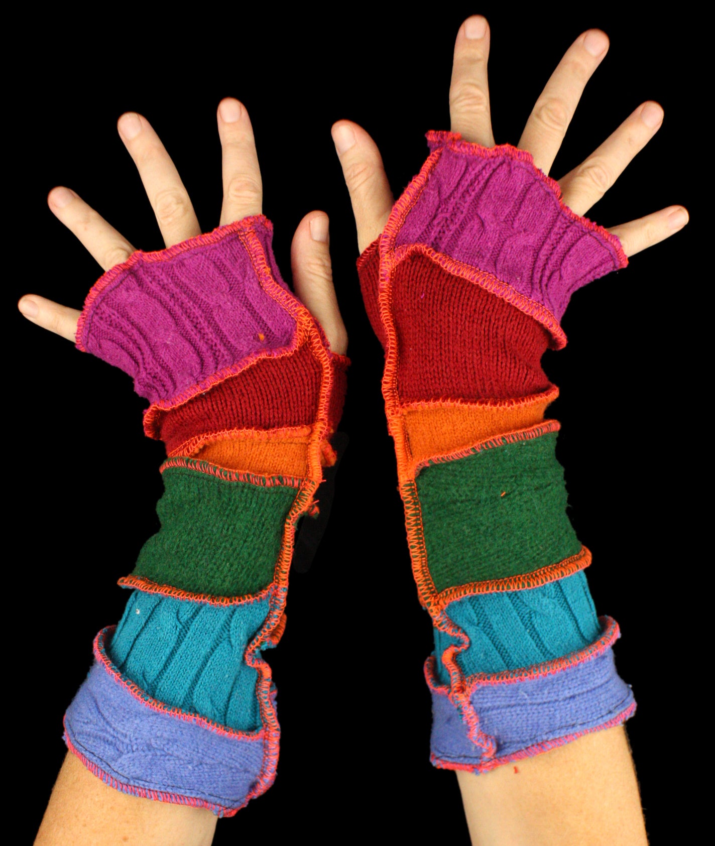 Arm Warmers - made from upcycled sweaters