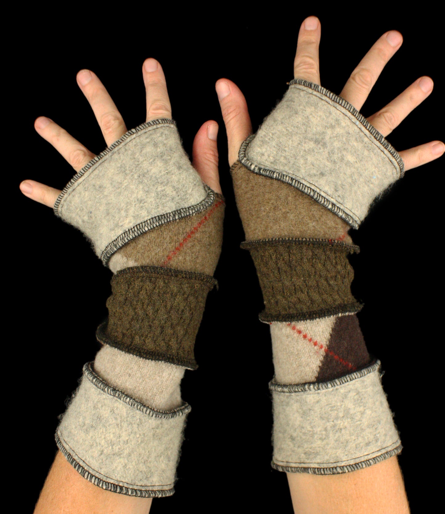 Arm Warmers - made from upcycled sweaters