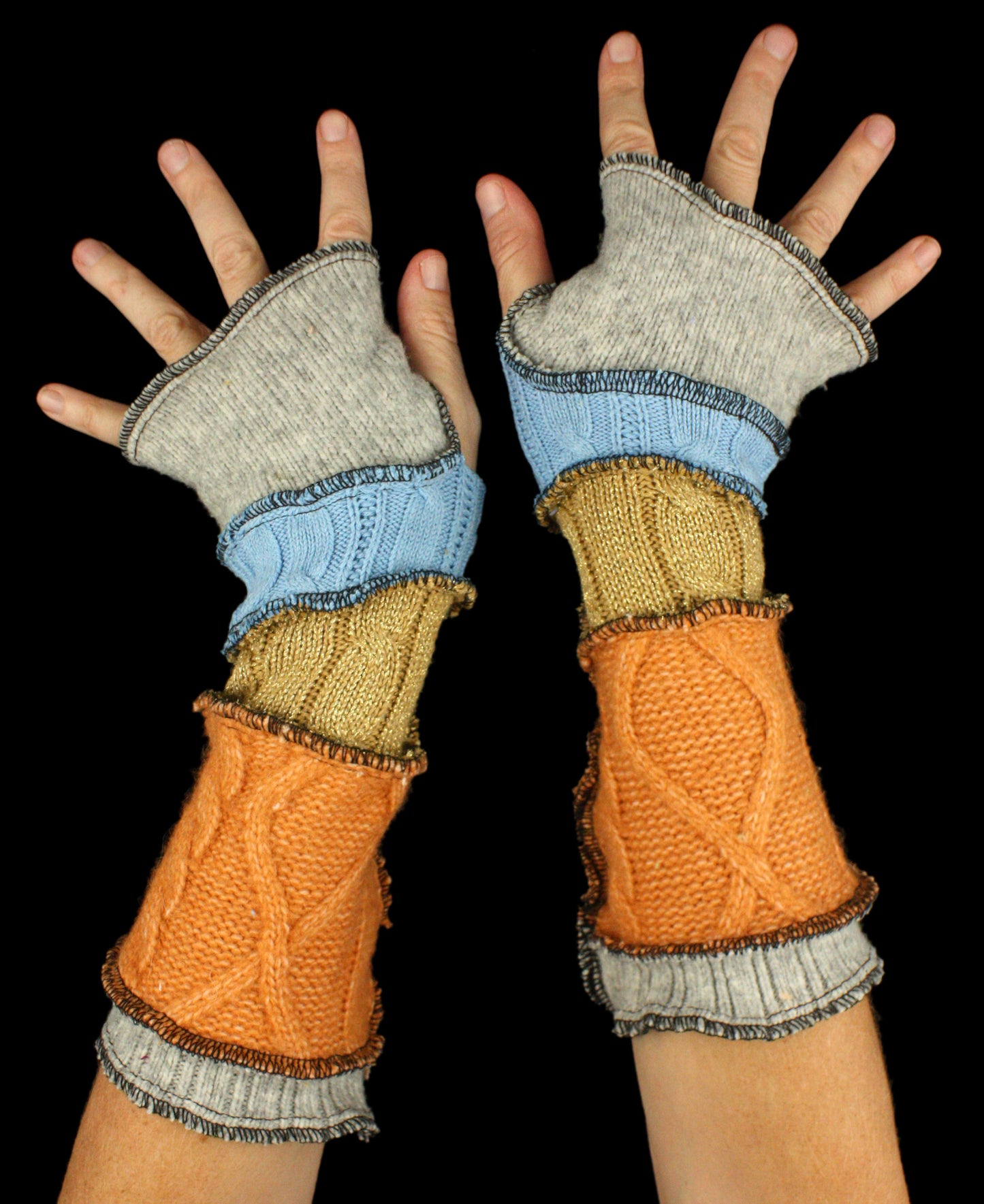 Arm Warmers - made from upcycled sweaters