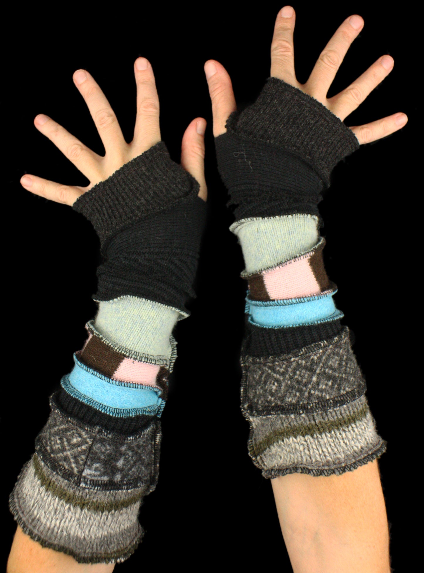 Arm Warmers - made from upcycled sweaters