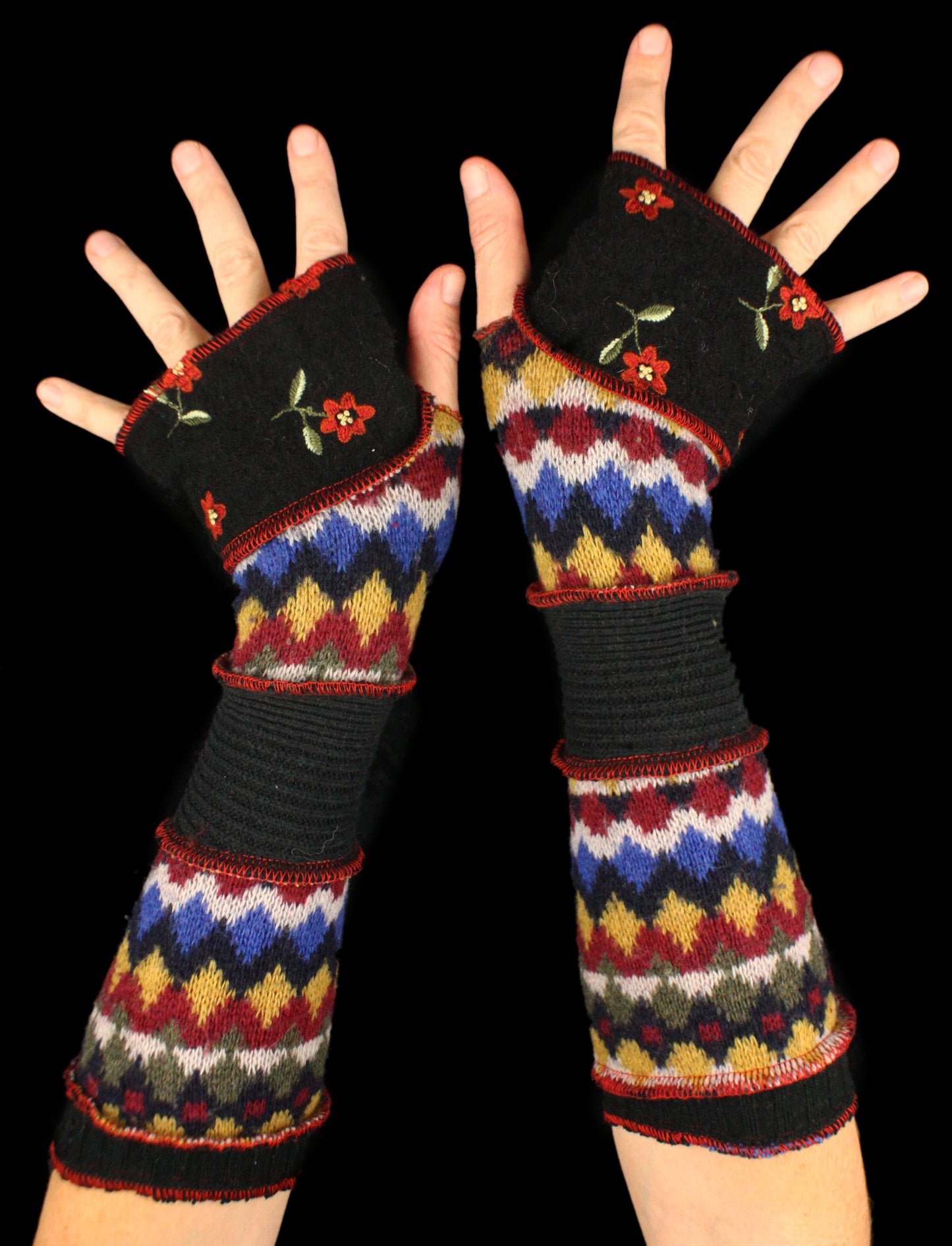 Arm Warmers - made from upcycled sweaters