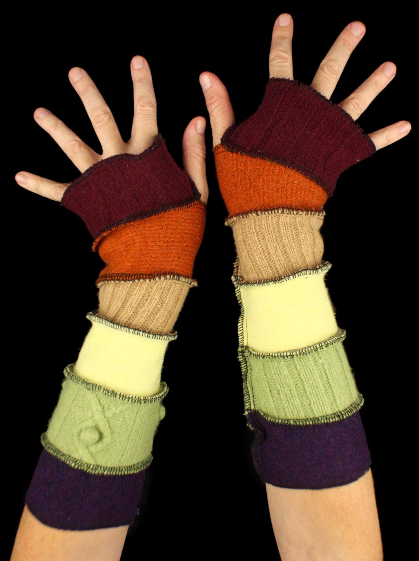 Arm Warmers - made from upcycled sweaters