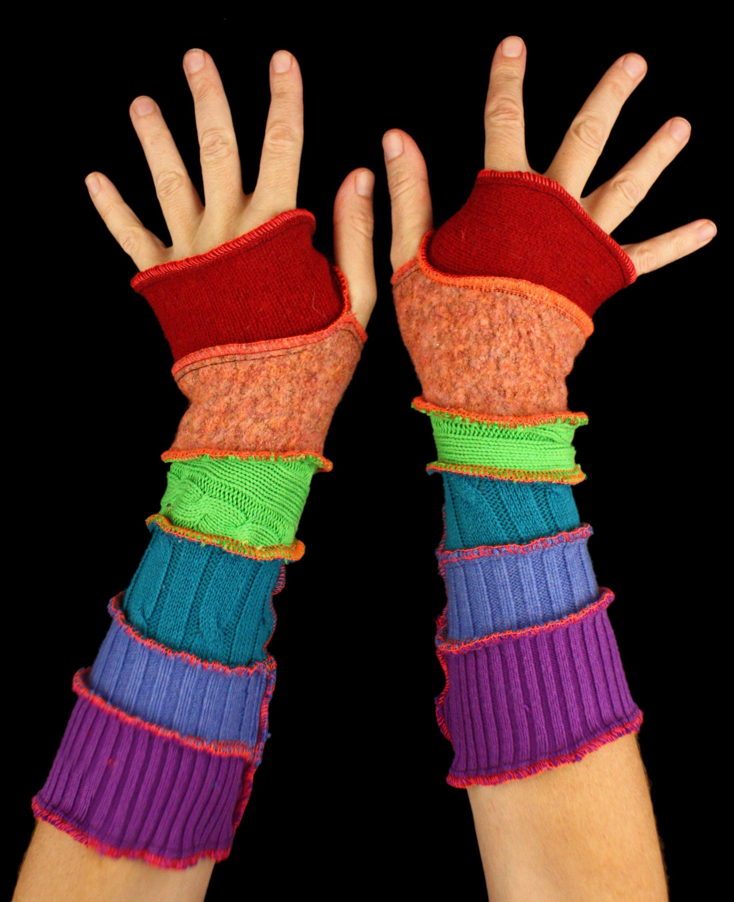Arm Warmers - made from upcycled sweaters