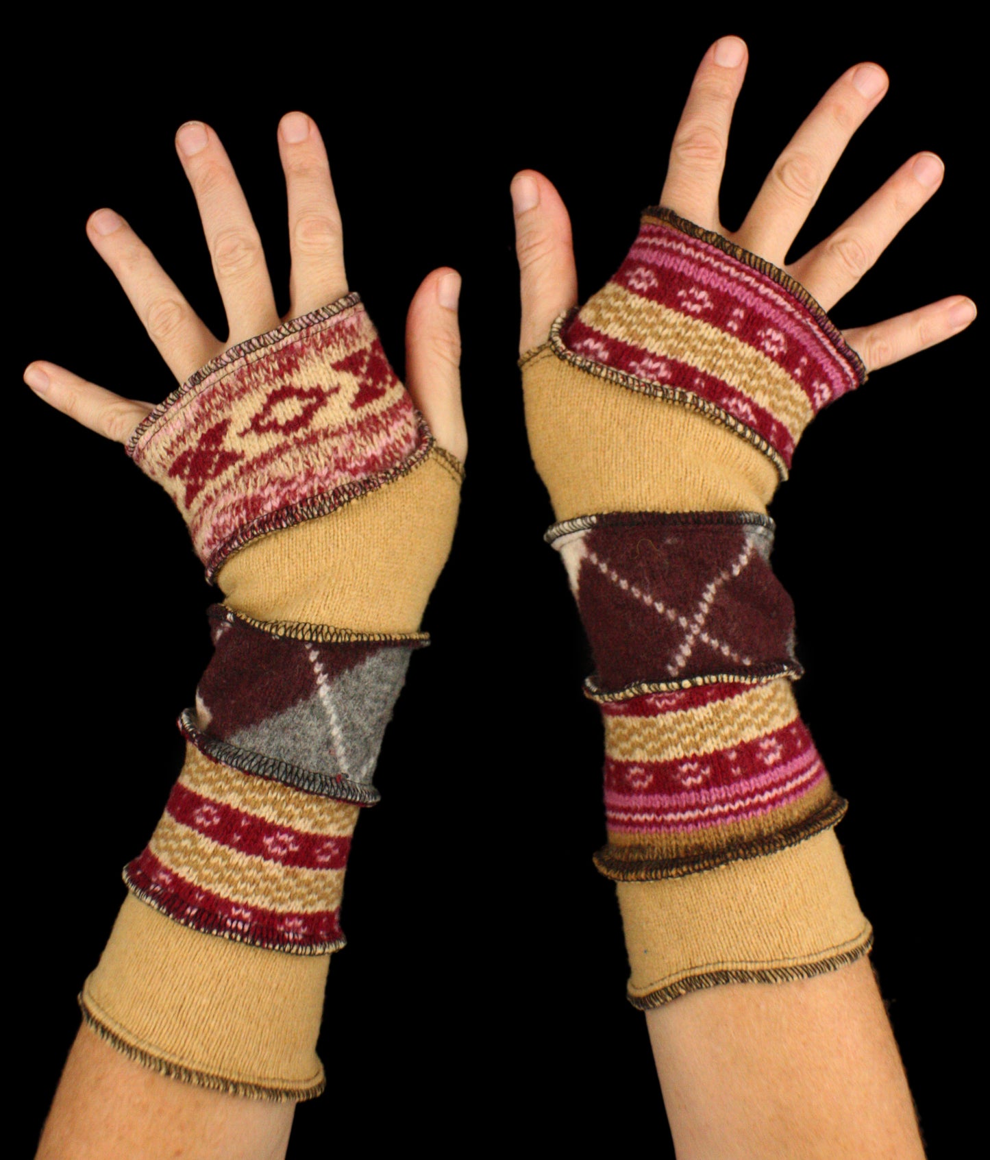 Arm Warmers - made from upcycled sweaters