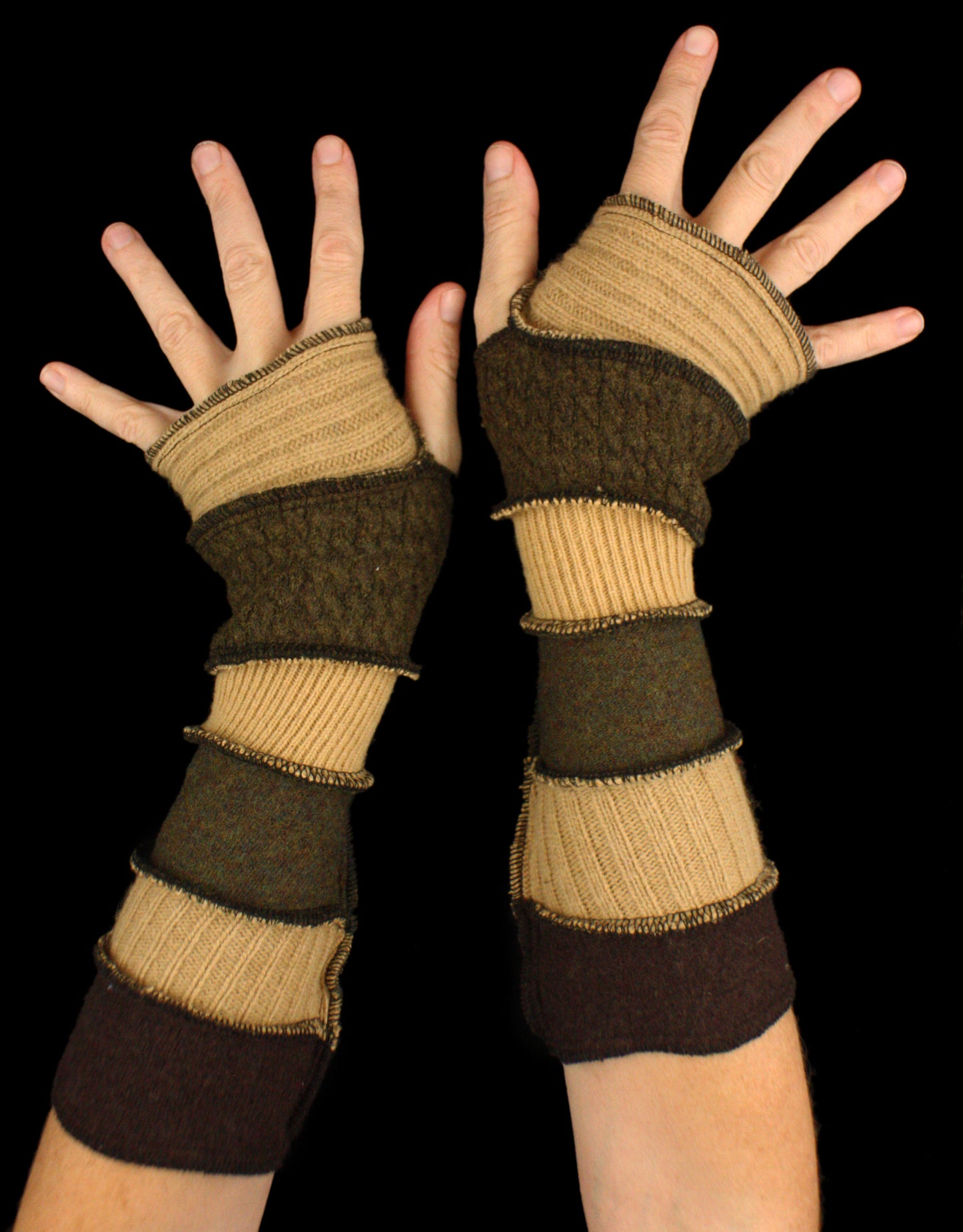 Arm Warmers - made from upcycled sweaters
