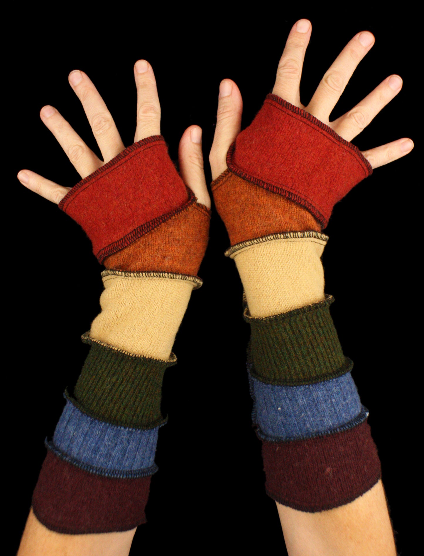 Arm Warmers - made from upcycled sweaters