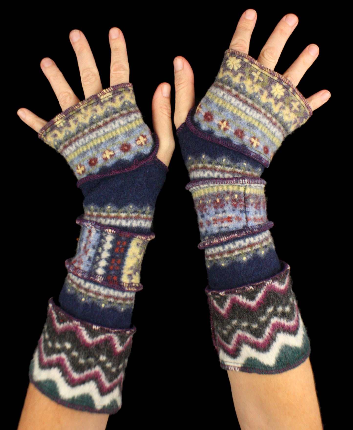 Arm Warmers - made from upcycled sweaters
