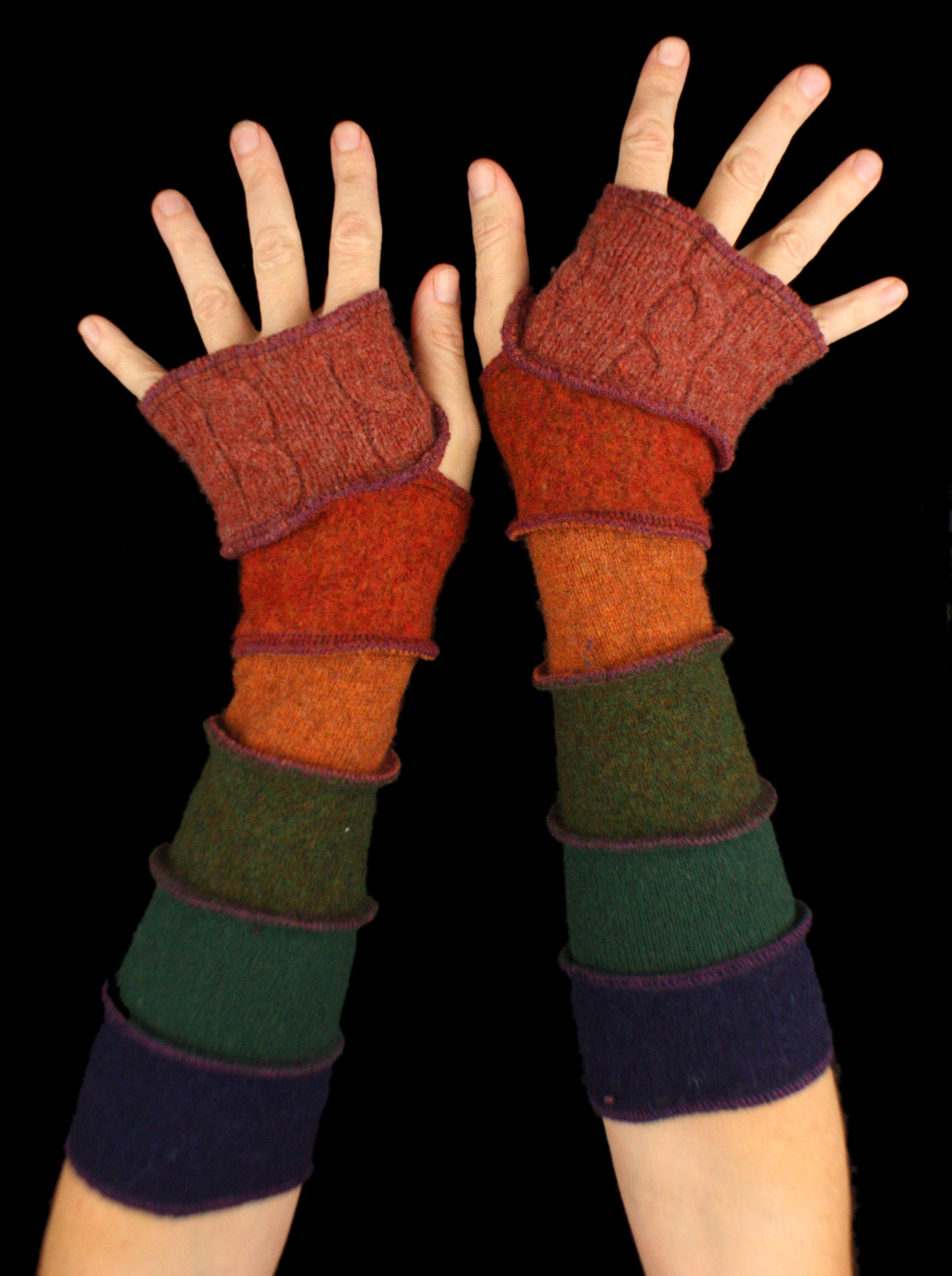 Arm Warmers - made from upcycled sweaters