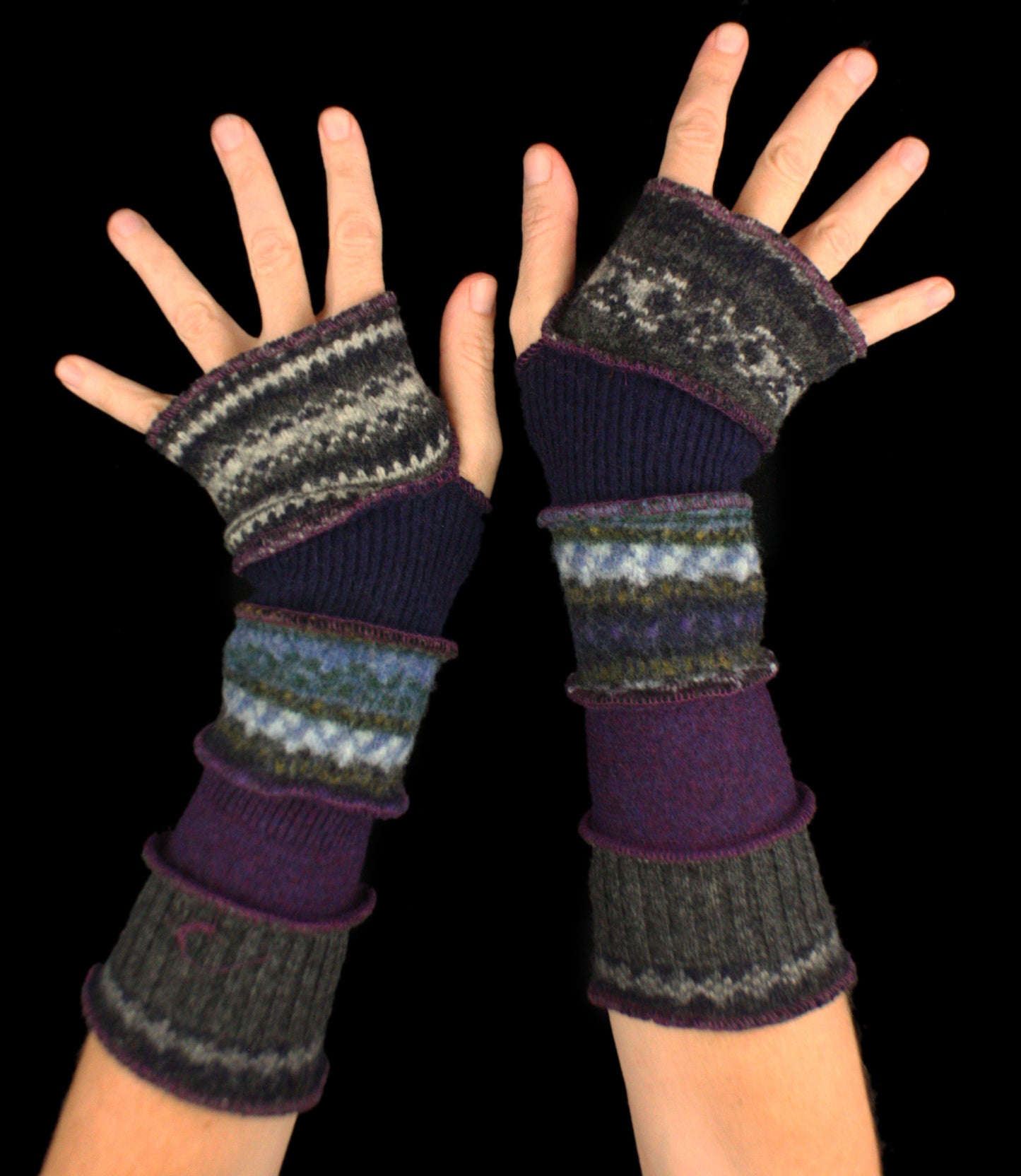 Arm Warmers - made from upcycled sweaters