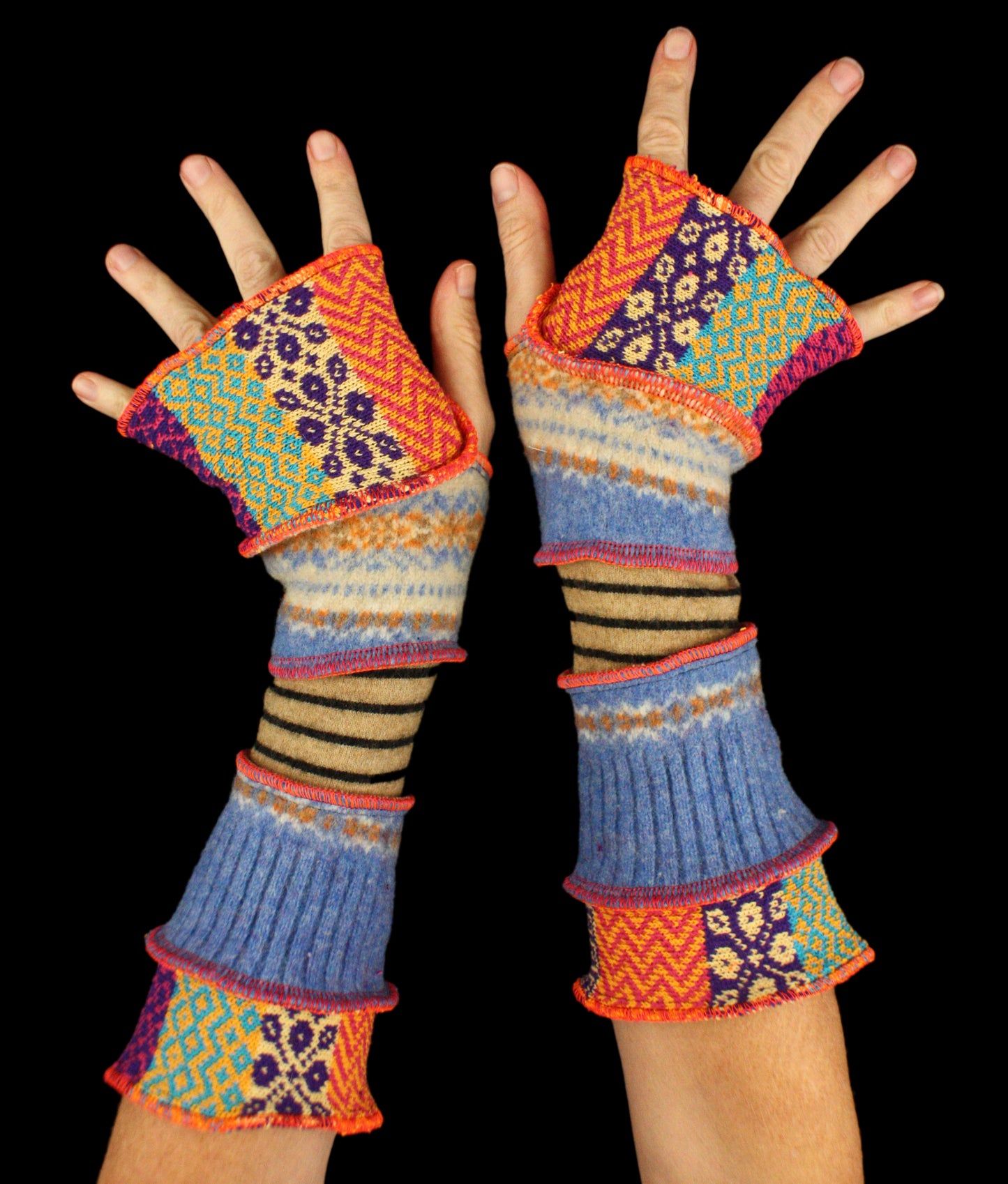 Arm Warmers - made from upcycled sweaters