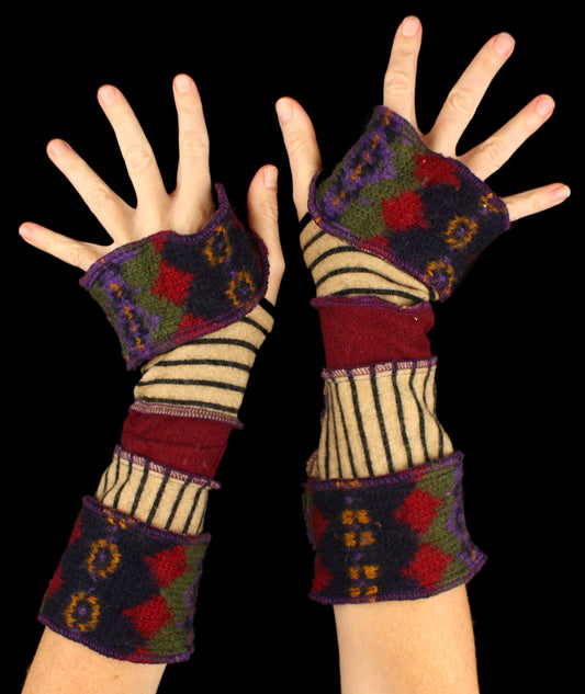 Arm Warmers - made from upcycled sweaters