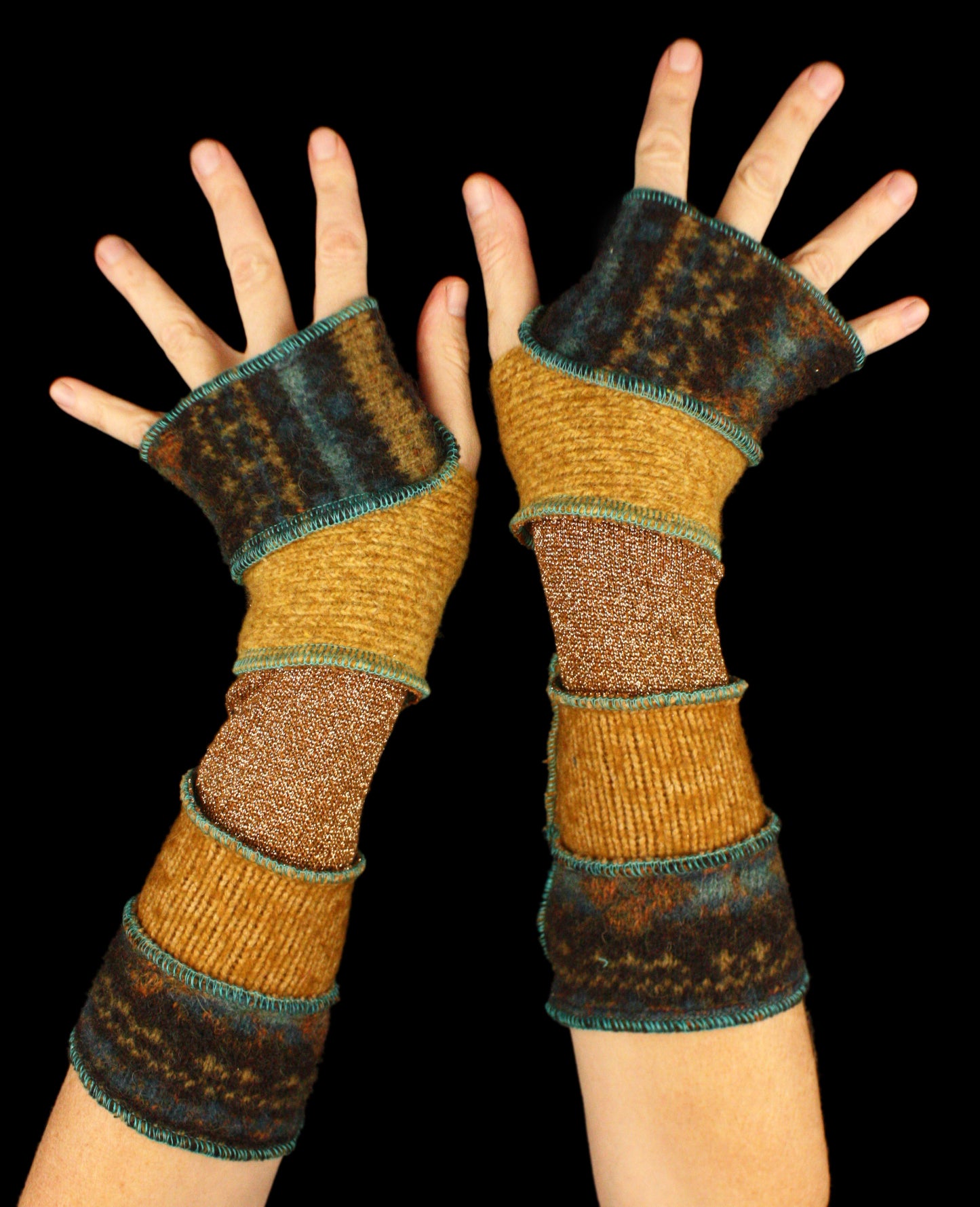 Arm Warmers - made from upcycled sweaters