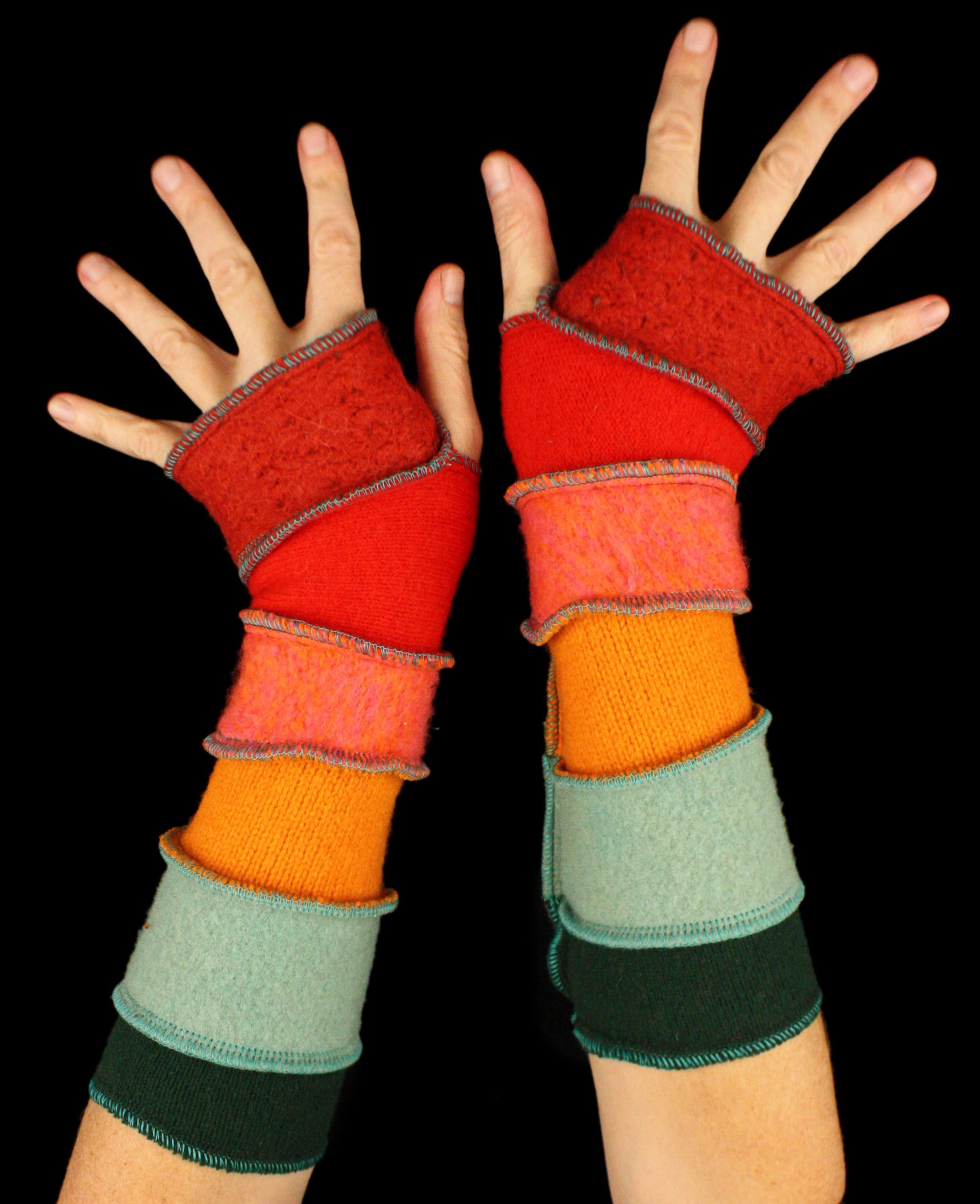 Arm Warmers - made from upcycled sweaters