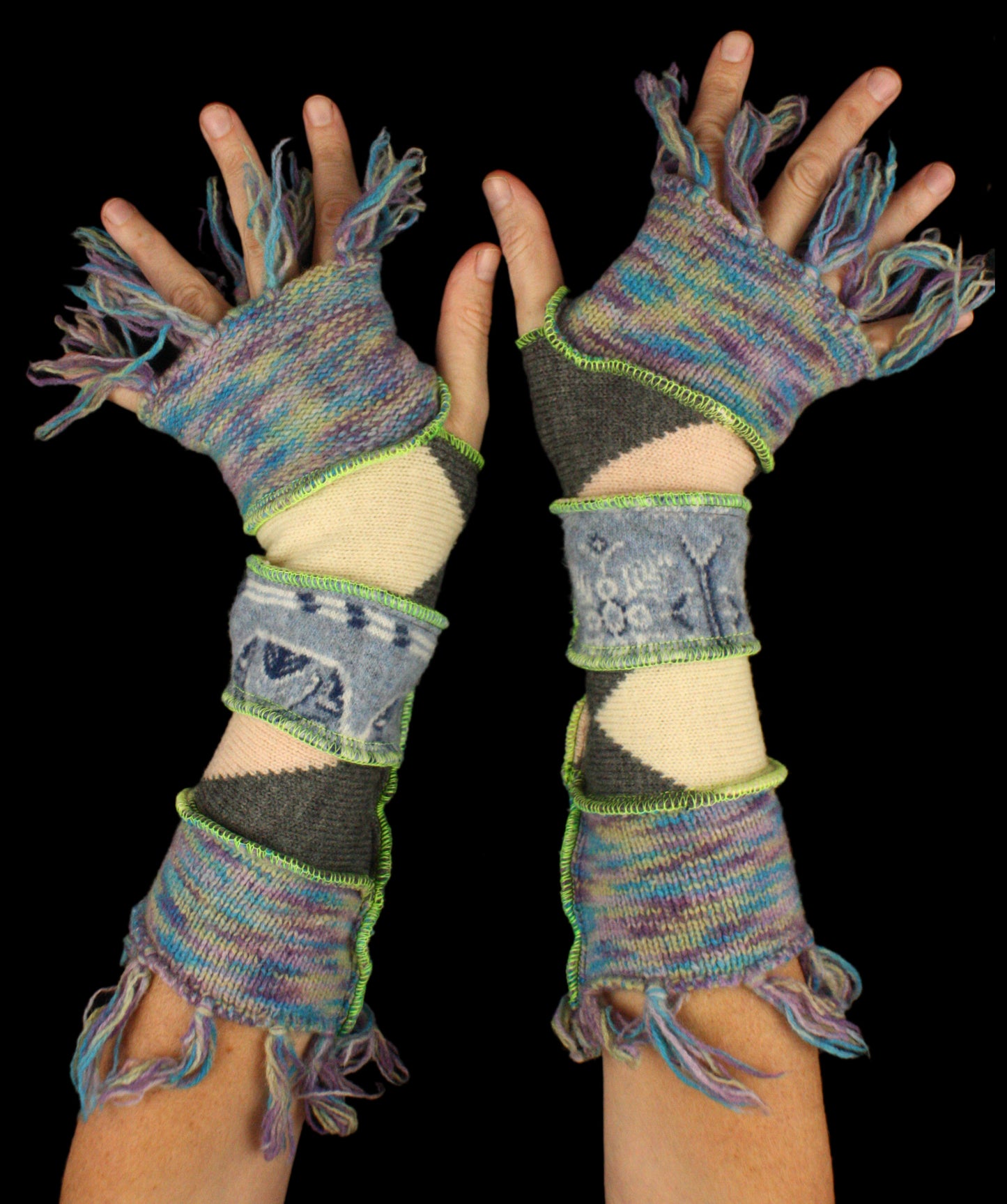 Arm Warmers - made from upcycled sweaters