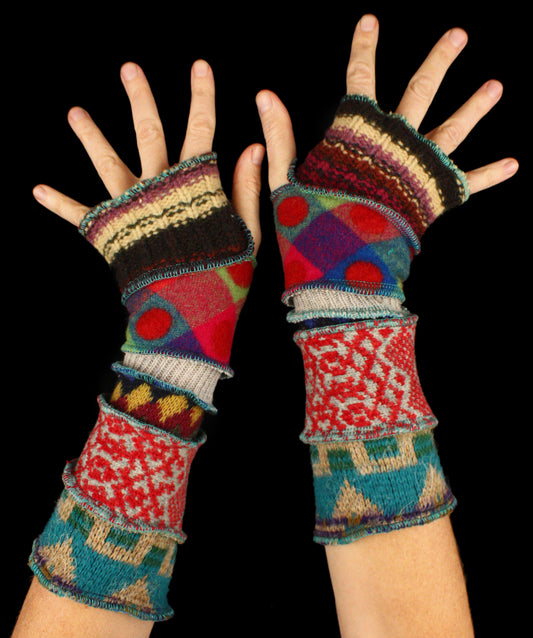 Arm Warmers - made from upcycled sweaters
