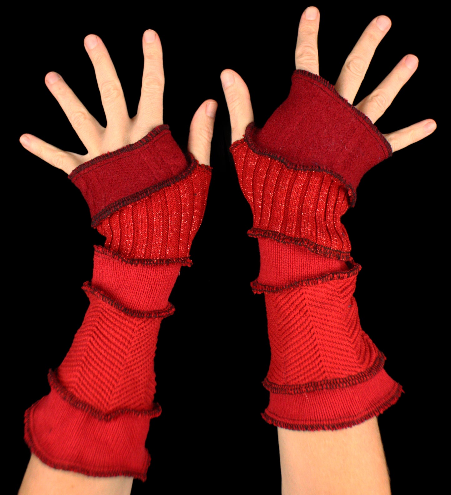 Arm Warmers - made from upcycled sweaters