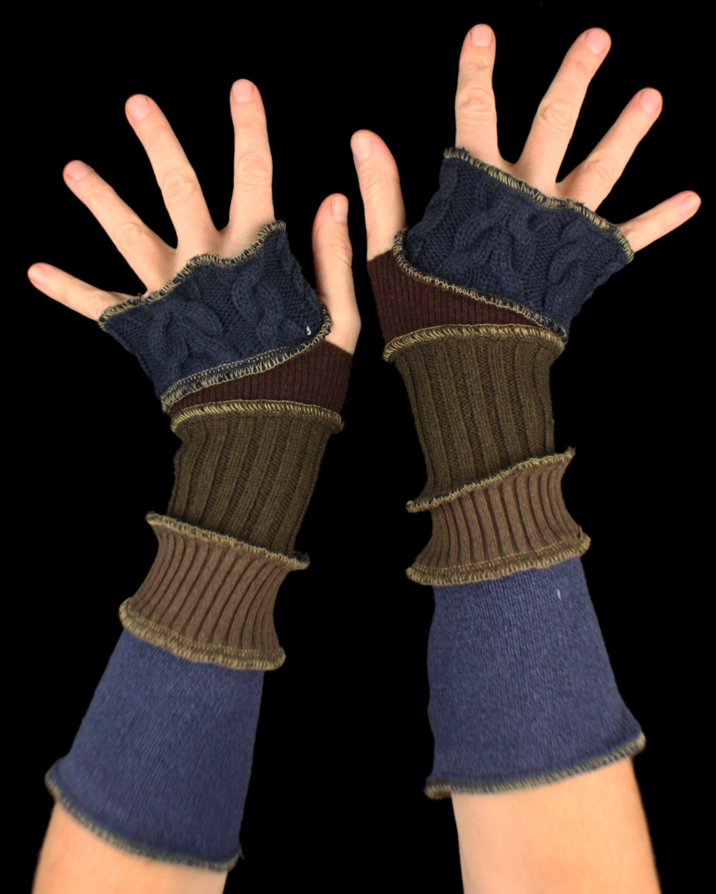 Arm Warmers - made from upcycled sweaters
