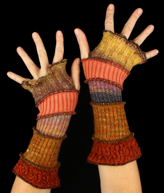 Arm Warmers - made from upcycled sweaters