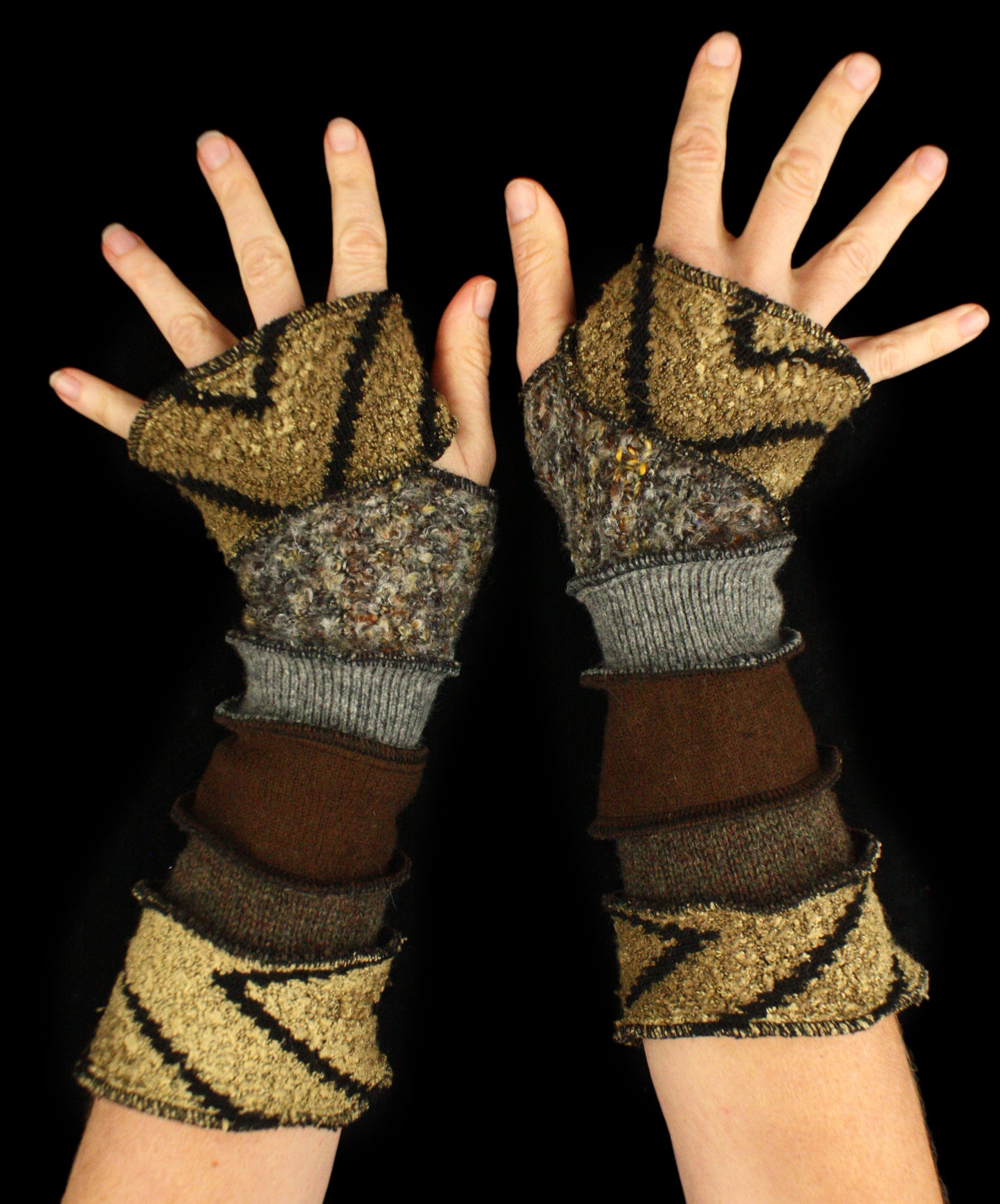 Arm Warmers - made from upcycled sweaters