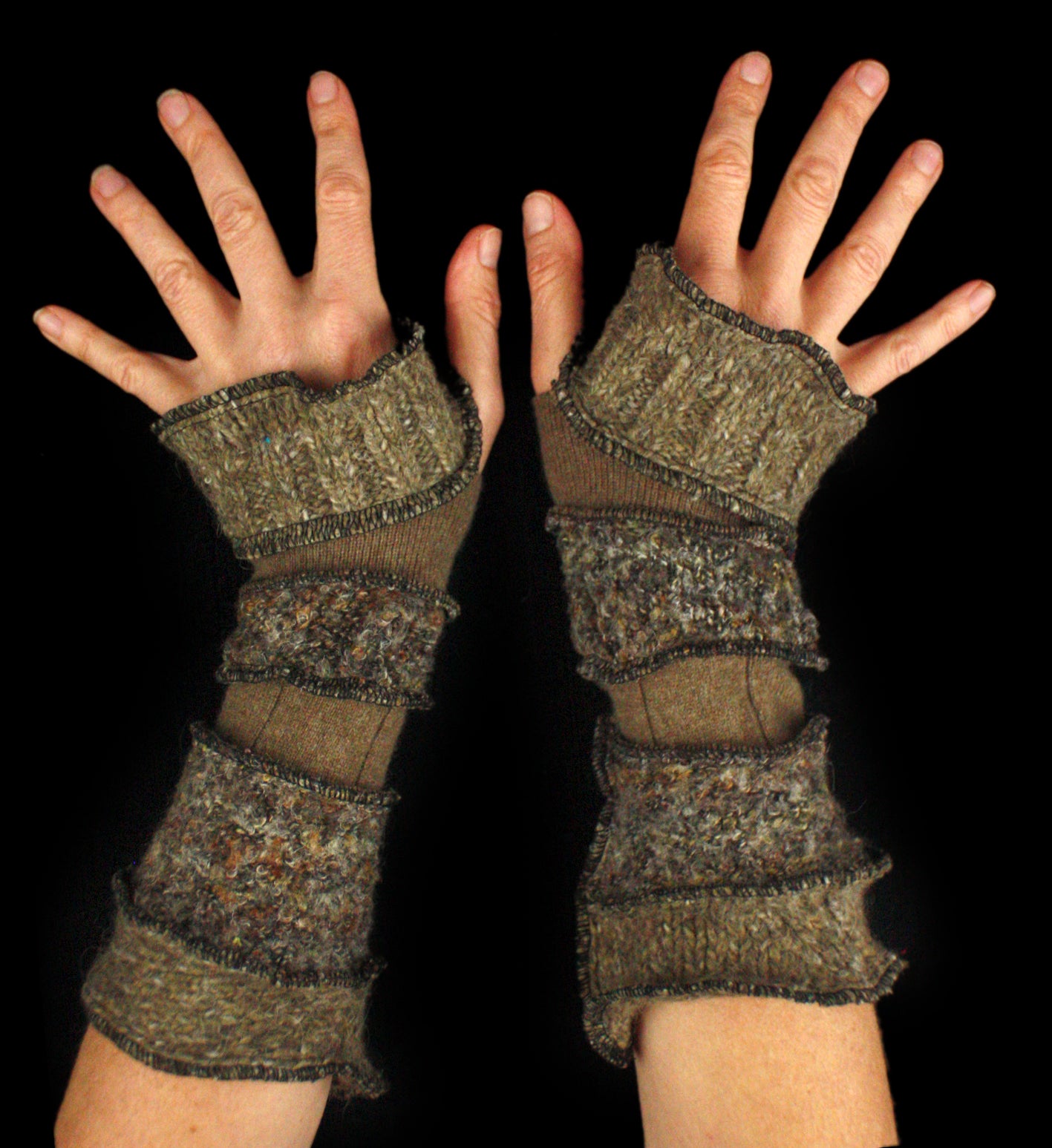 Arm Warmers - made from upcycled sweaters