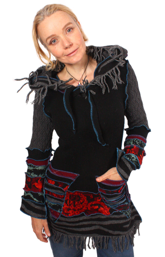 Shaggymane Inky - LARGE - Extra-Long