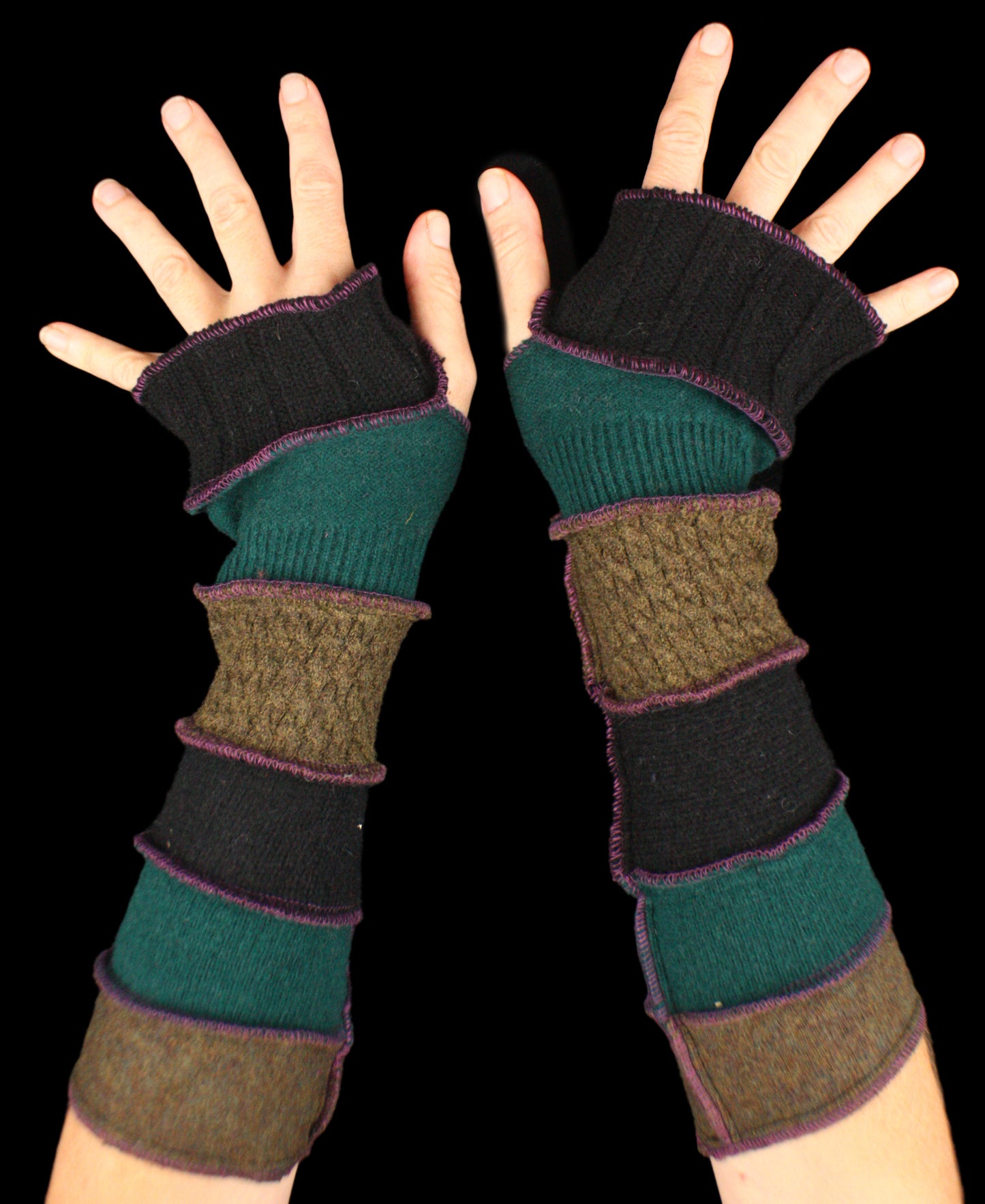 Arm Warmers - made from upcycled sweaters