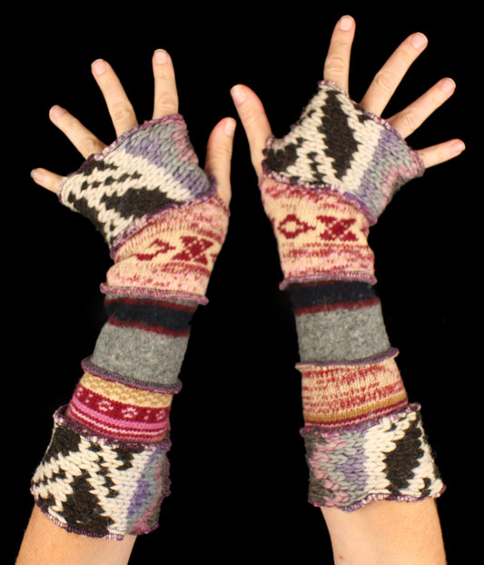 Arm Warmers - made from upcycled sweaters