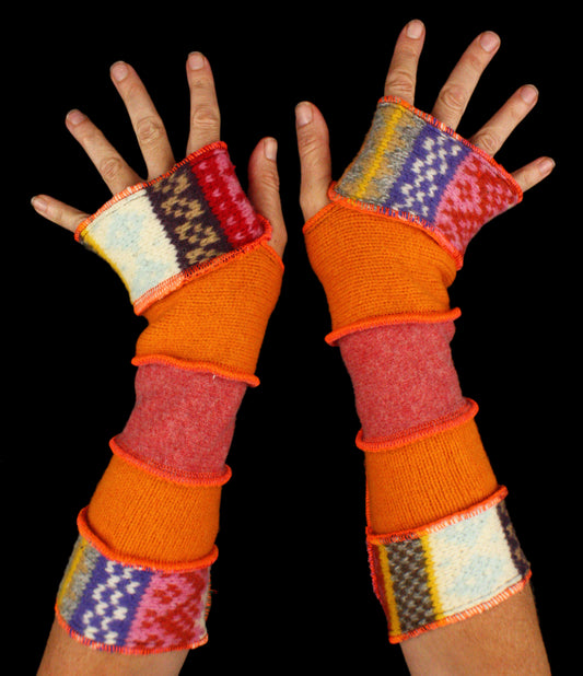 Arm Warmers - made from upcycled sweaters