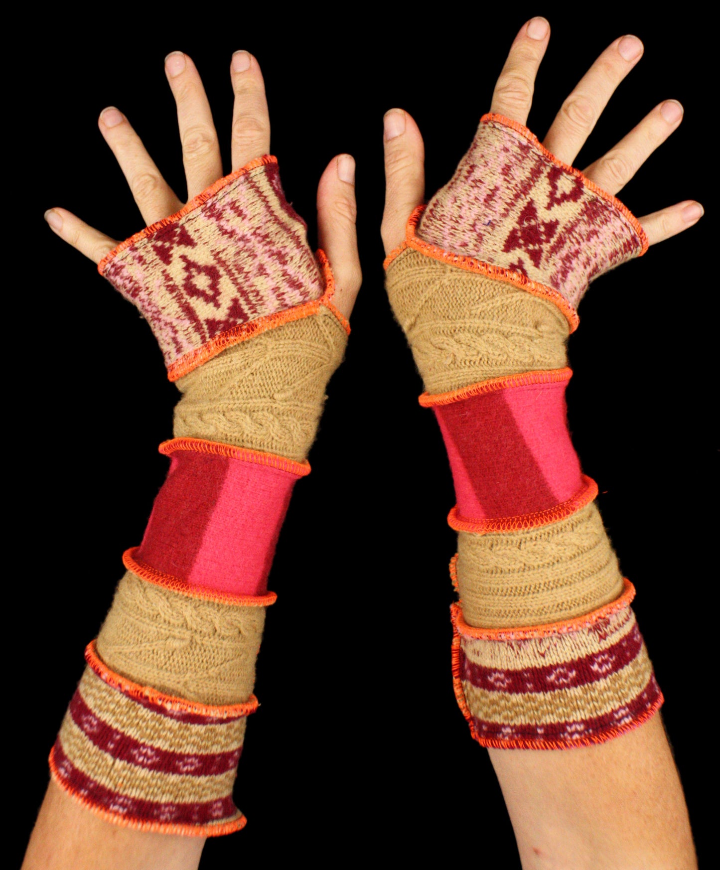 Arm Warmers - made from upcycled sweaters