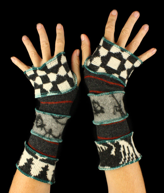 Arm Warmers - made from upcycled sweaters