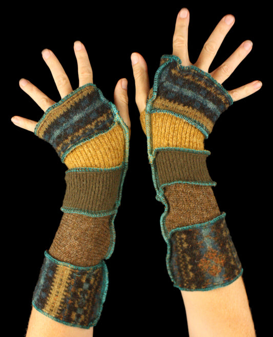 Arm Warmers - made from upcycled sweaters