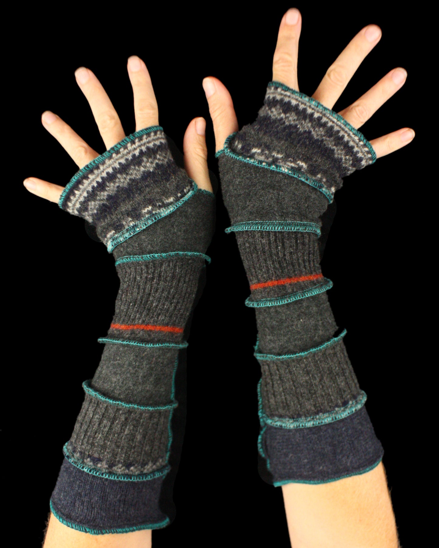 Arm Warmers - made from upcycled sweaters