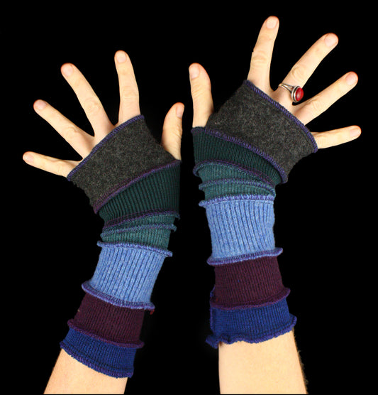 Arm Warmers - SMALL - made from upcycled sweaters