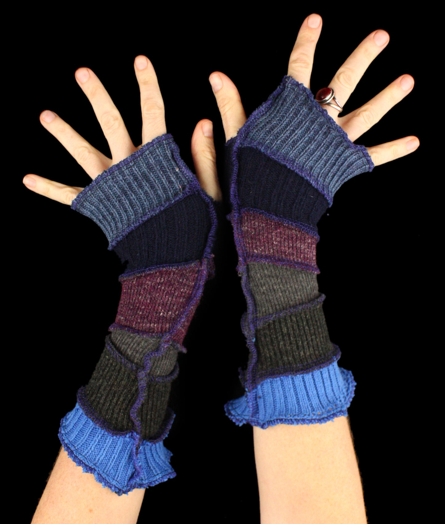 Arm Warmers - SMALL - made from upcycled sweaters