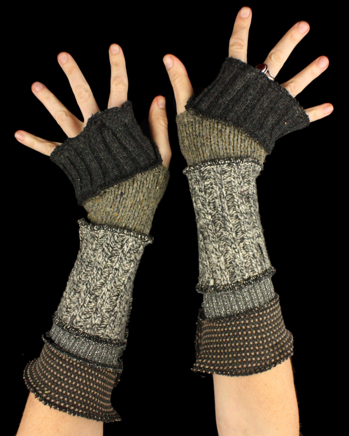 Arm Warmers - made from upcycled sweaters