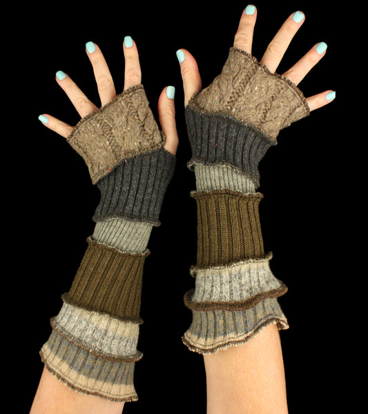 Arm Warmers - made from upcycled sweaters