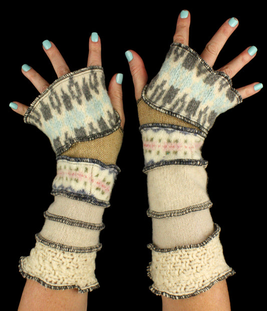 Arm Warmers - made from upcycled sweaters