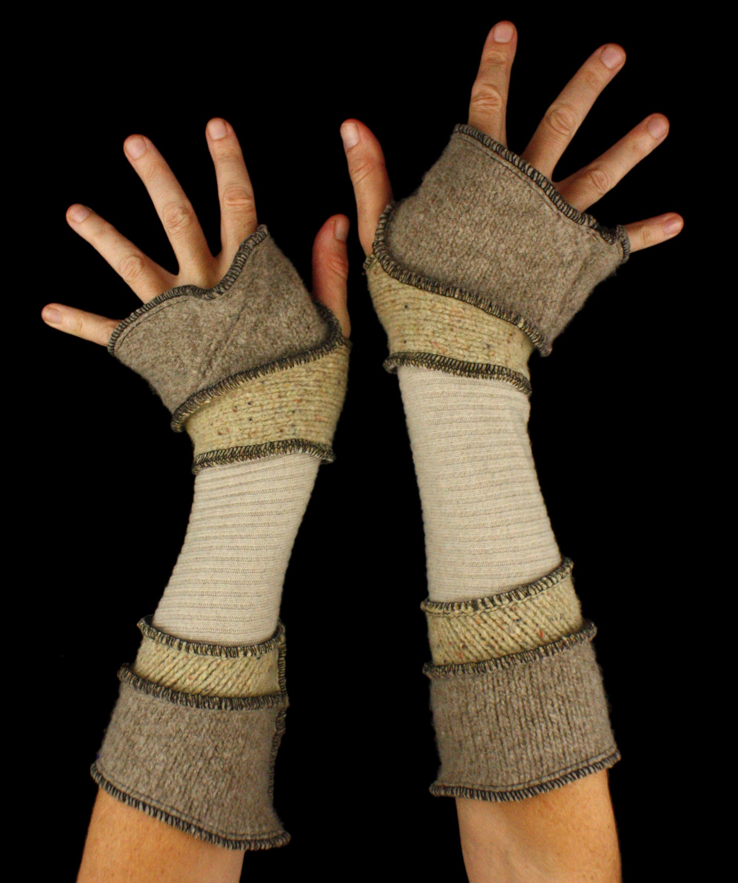 Arm Warmers - made from upcycled sweaters