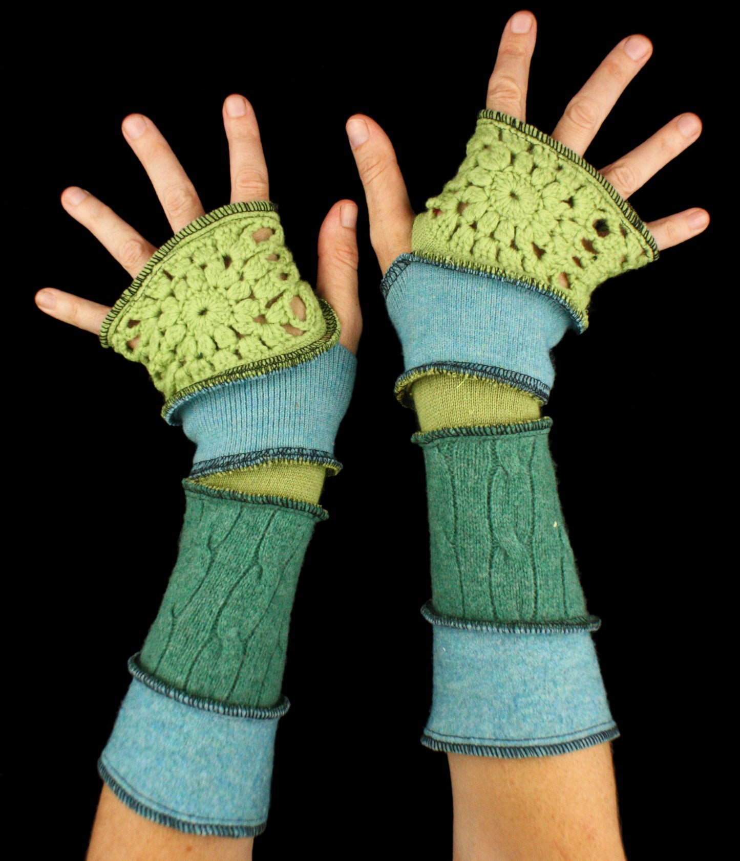 Arm Warmers - made from upcycled sweaters