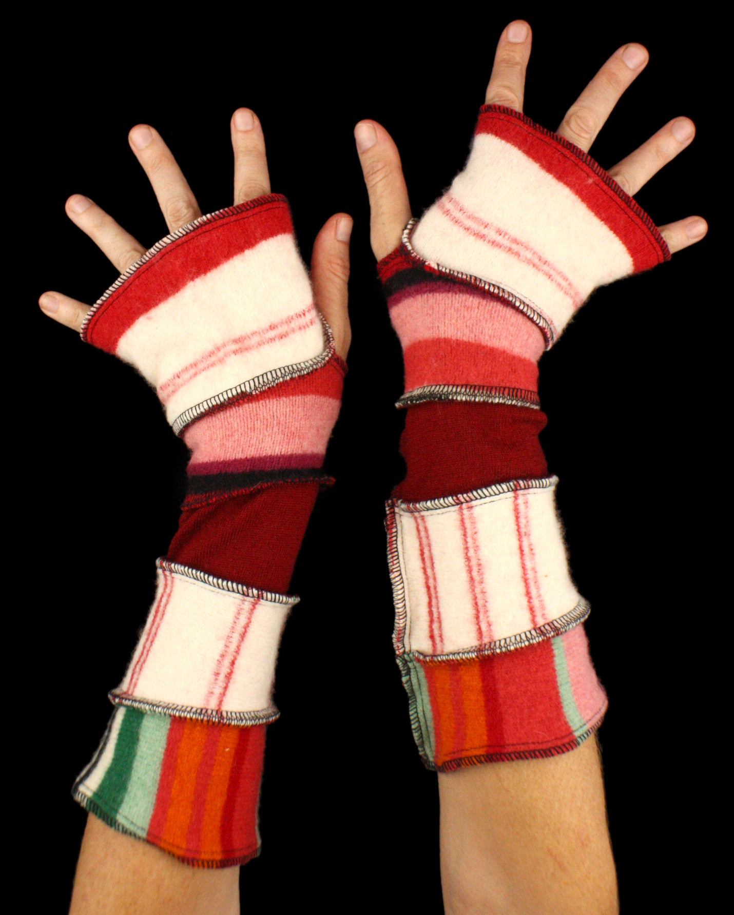 Arm Warmers - made from upcycled sweaters