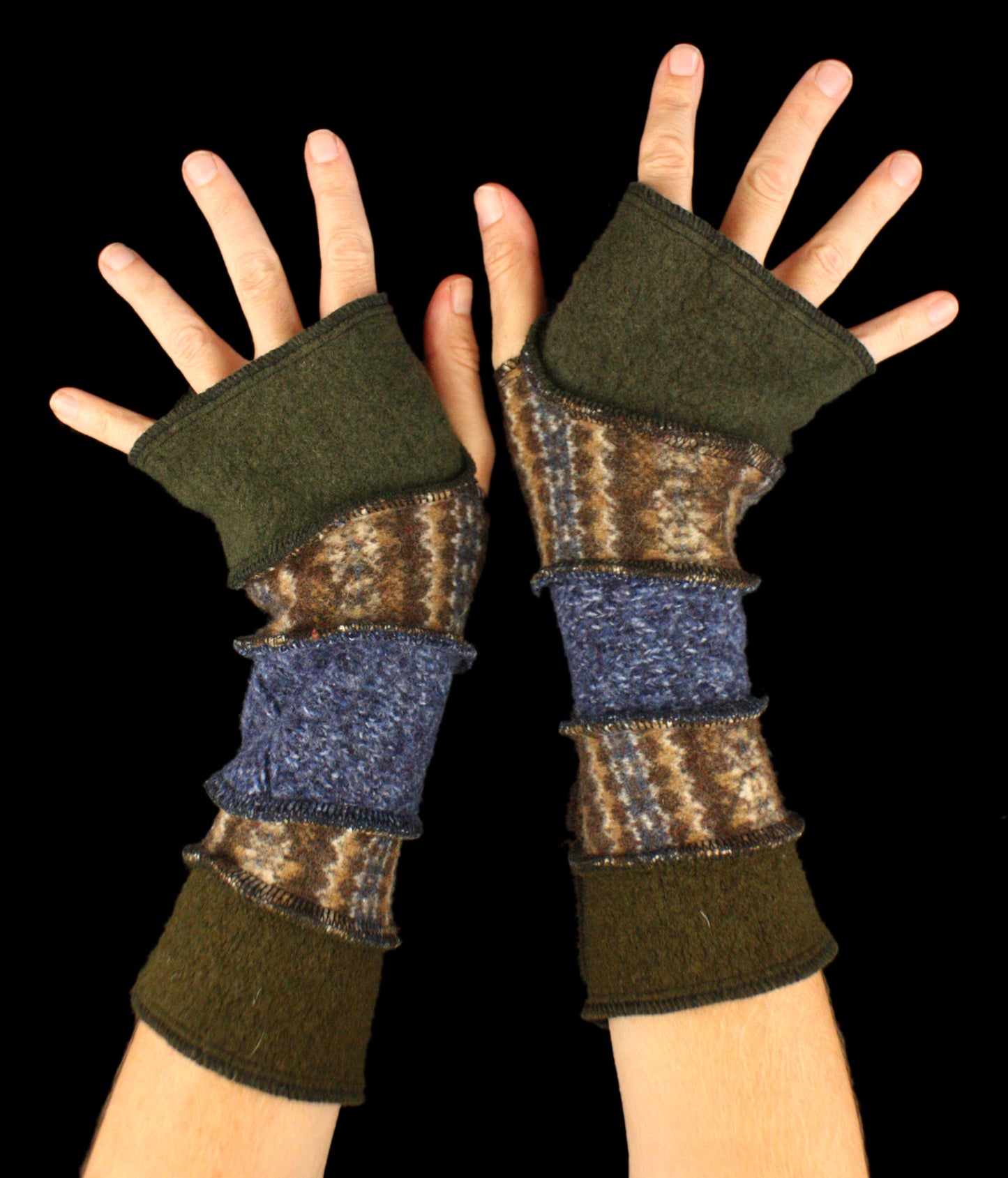 Arm Warmers - made from upcycled sweaters